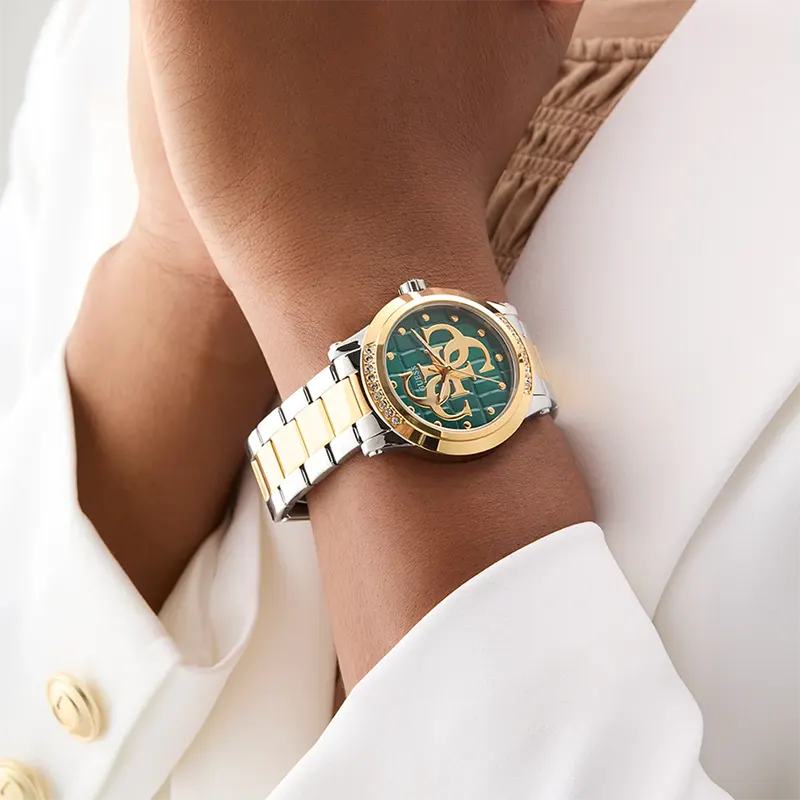 Guess Annette Quartz Two-Tone Ladies Watch- GW0861L4